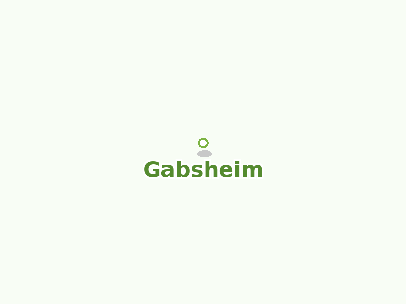 Karte von Gabsheim