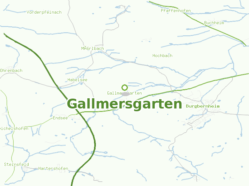Karte von Gallmersgarten