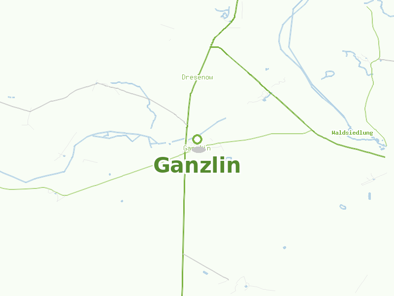 Karte von Ganzlin