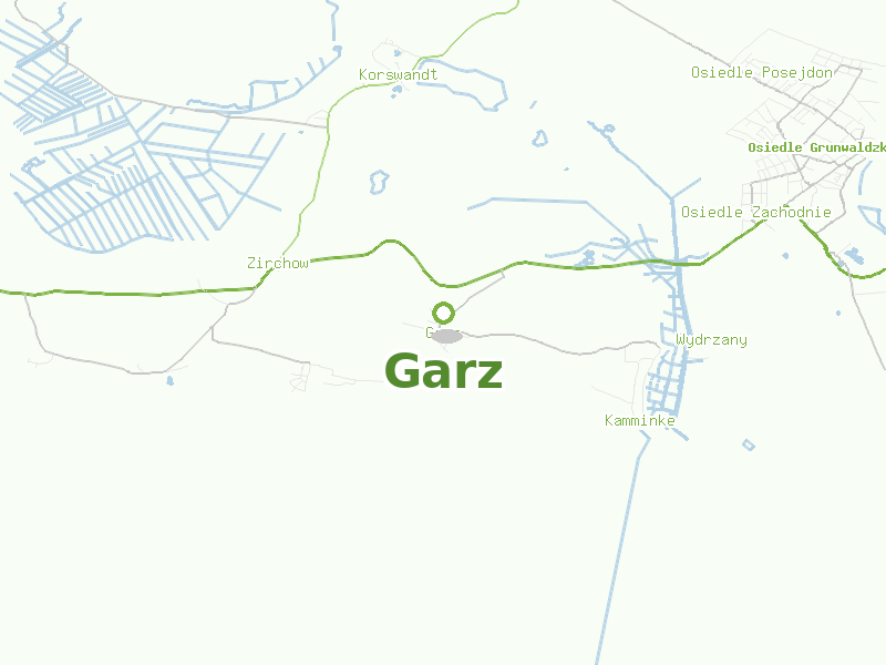 Karte von Garz