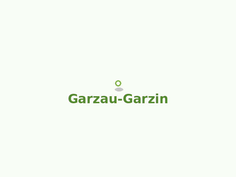 Karte von Garzau-Garzin