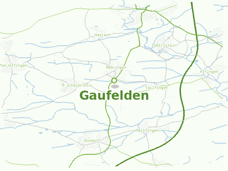 Karte von Gaufelden