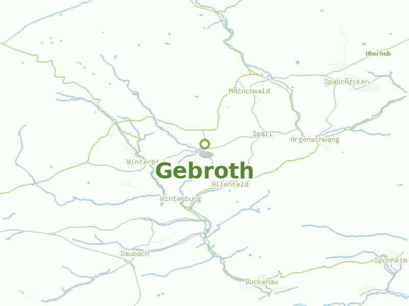 Karte von Gebroth