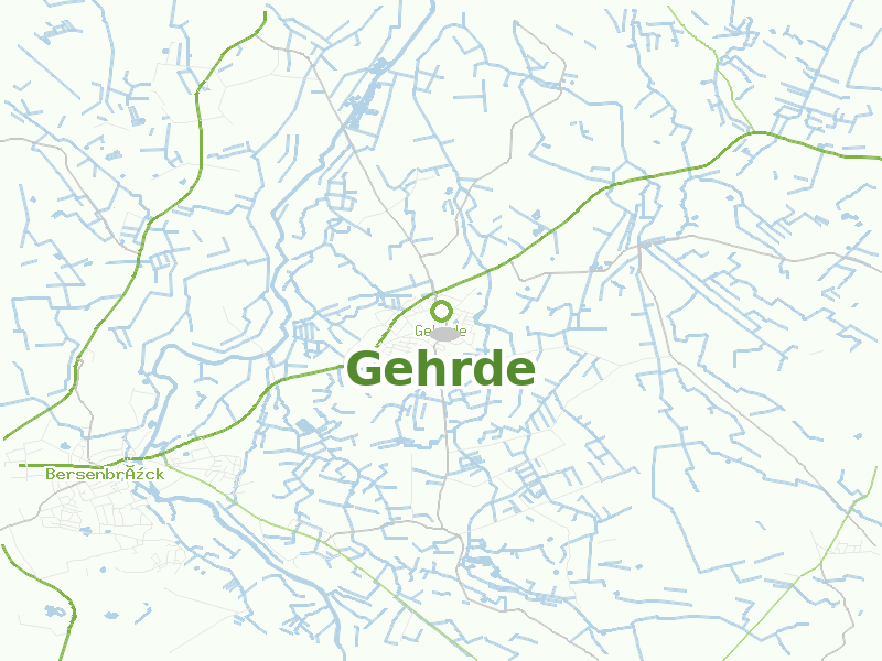 Karte von Gehrde