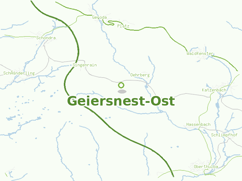 Karte von Geiersnest-Ost