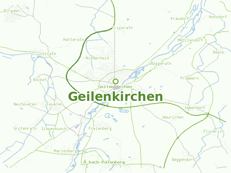 Karte von Geilenkirchen