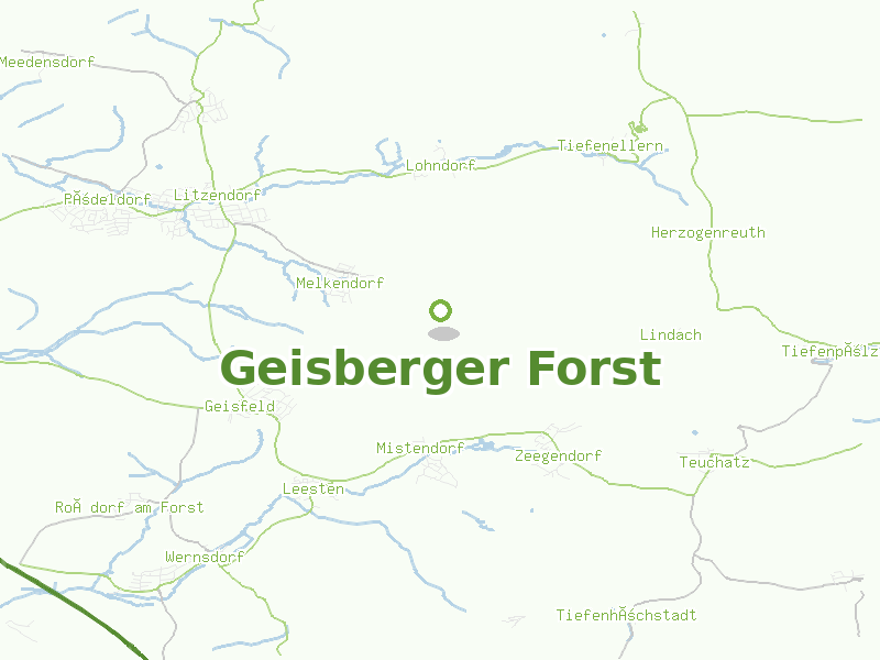 Karte von Geisberger Forst