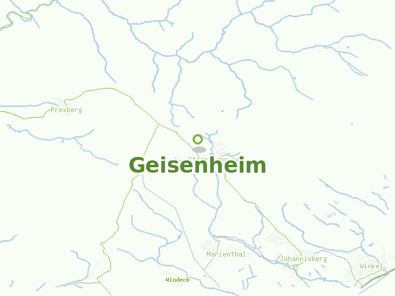 Karte von Geisenheim