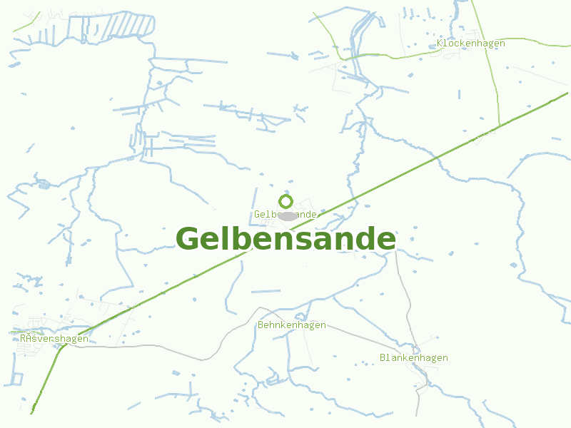 Karte von Gelbensande