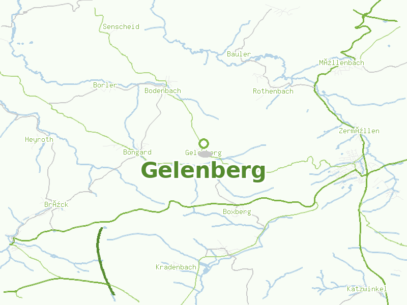 Karte von Gelenberg