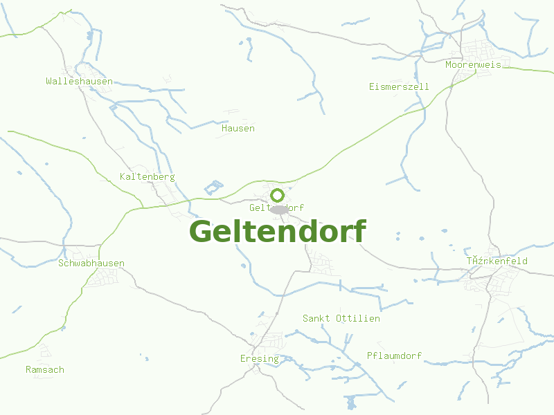 Karte von Geltendorf