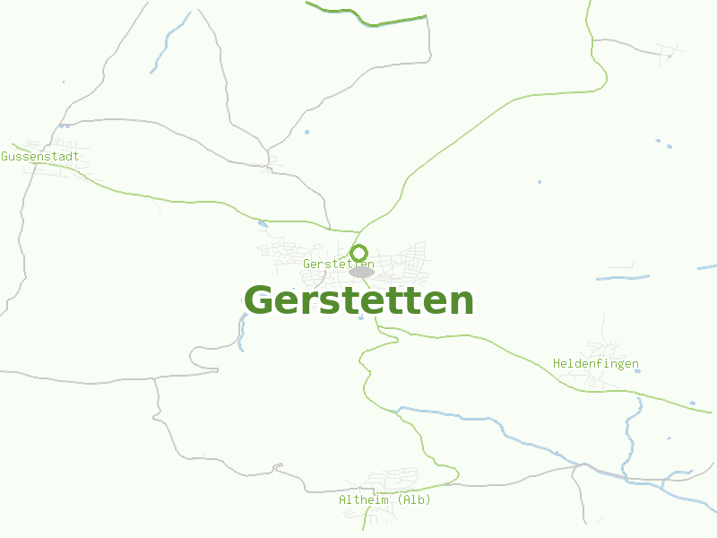 Karte von Gerstetten