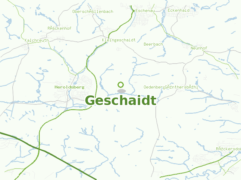 Karte von Geschaidt