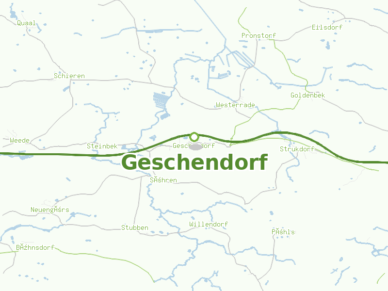 Karte von Geschendorf