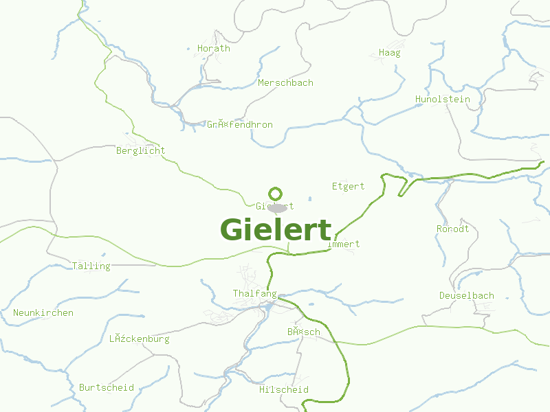 Karte von Gielert