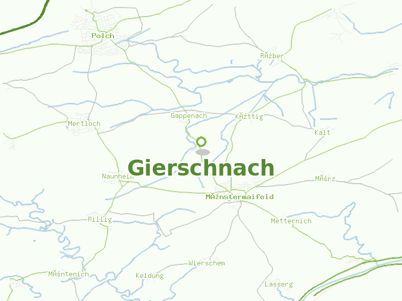 Karte von Gierschnach