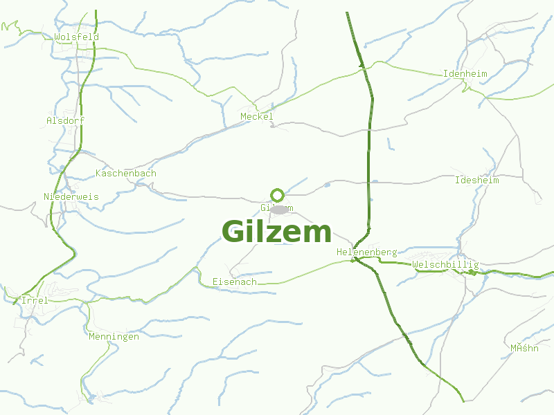Karte von Gilzem