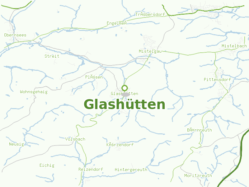 Karte von Glashütten