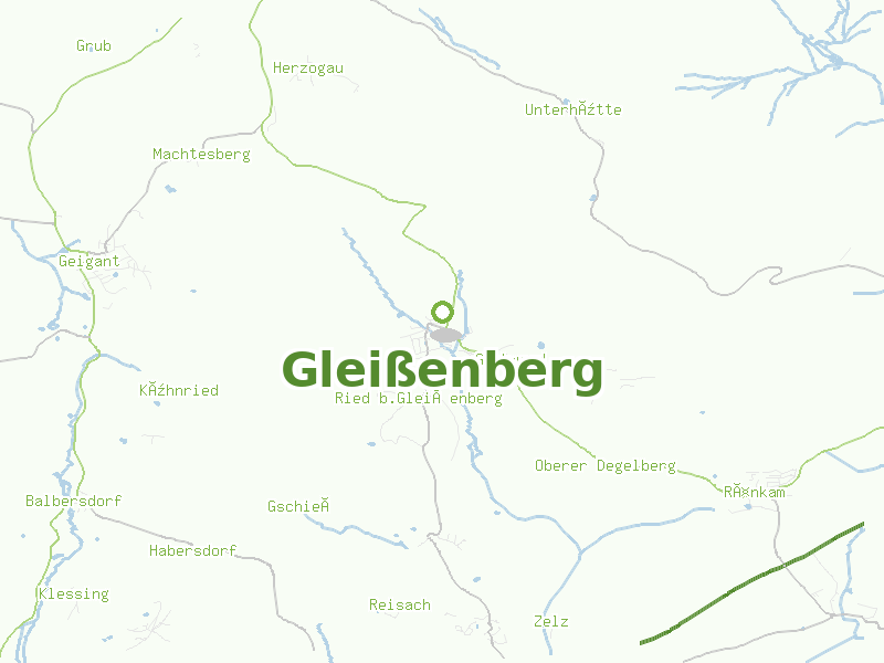 Karte von Gleißenberg
