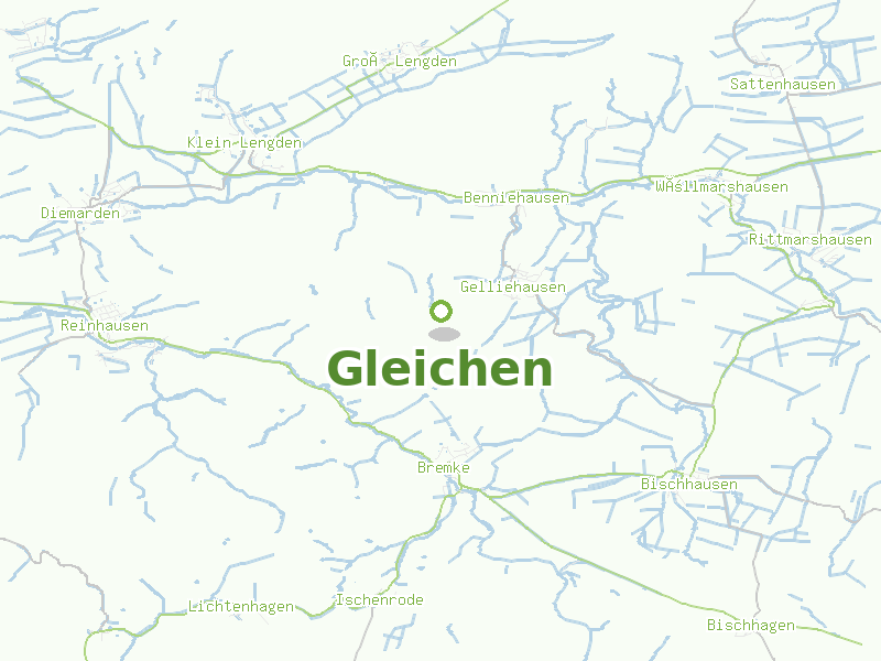 Karte von Gleichen