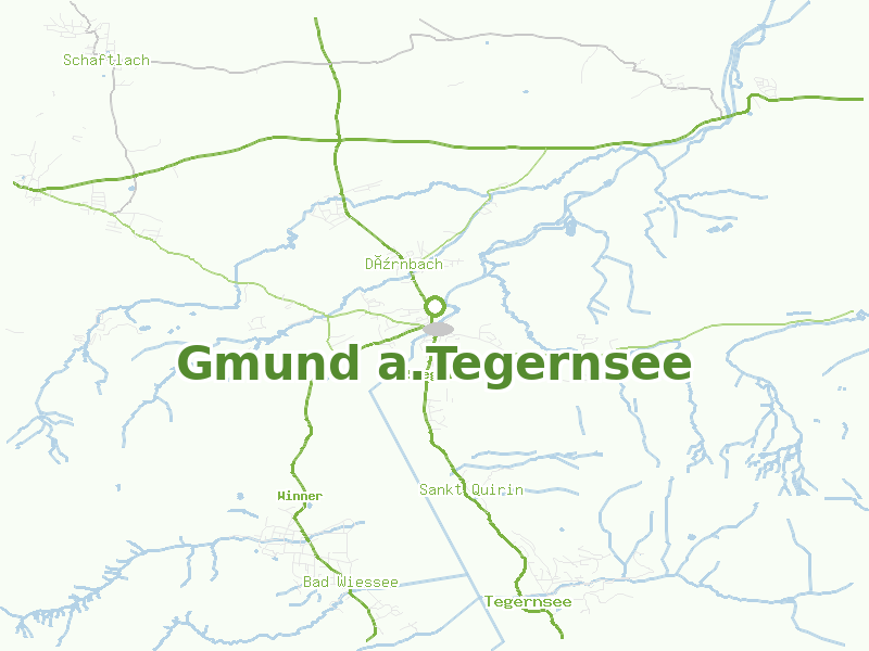 Karte von Gmund a.Tegernsee