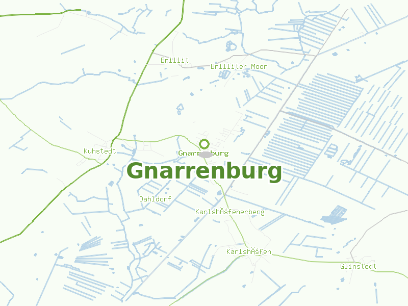 Karte von Gnarrenburg