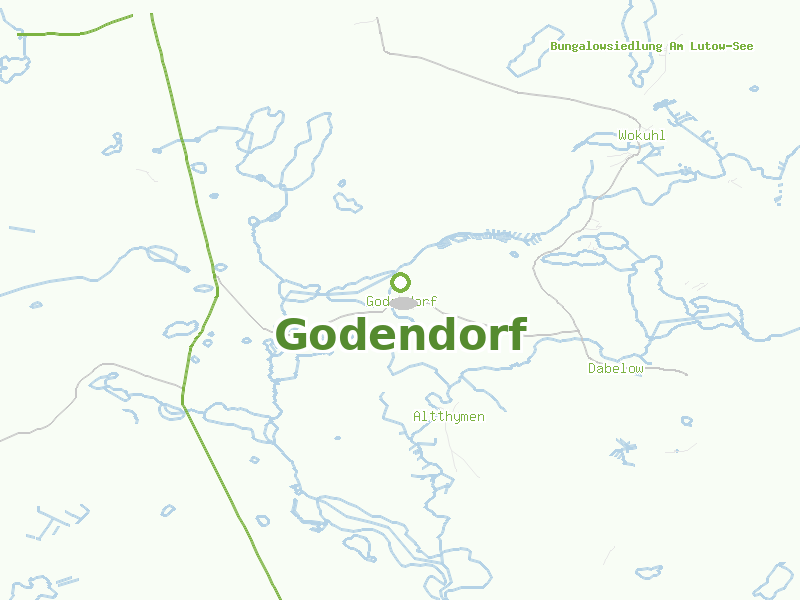 Karte von Godendorf