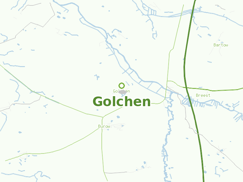 Karte von Golchen