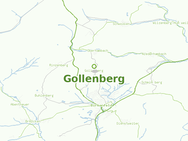 Karte von Gollenberg
