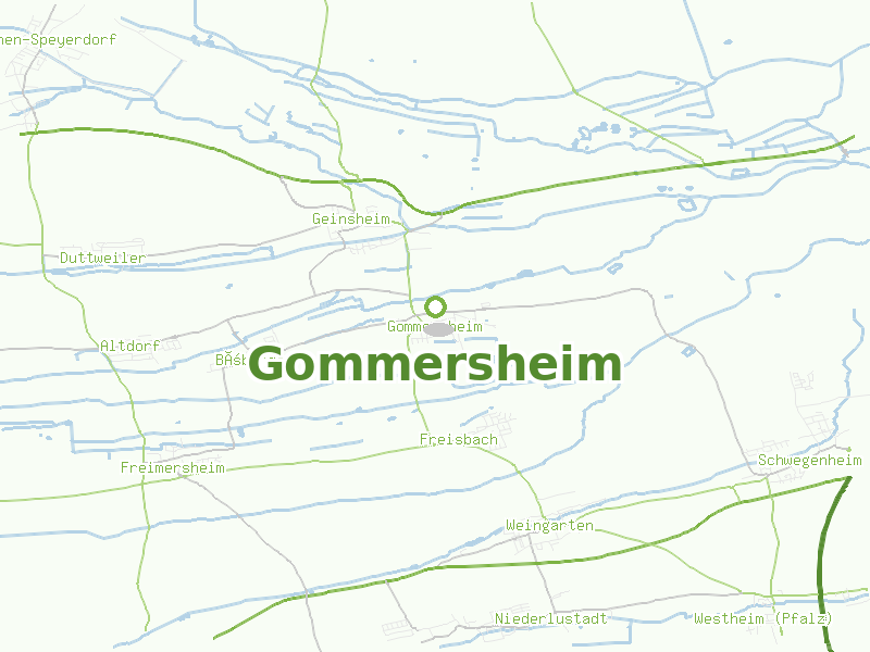Karte von Gommersheim