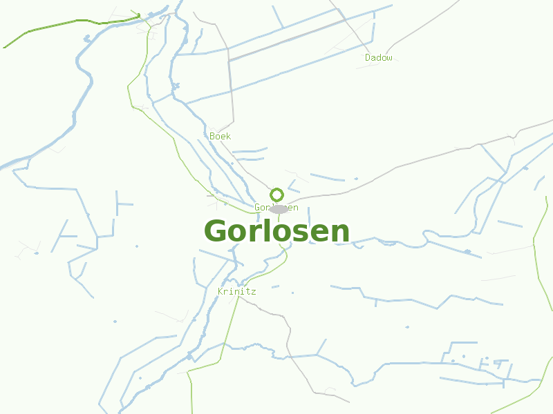 Karte von Gorlosen