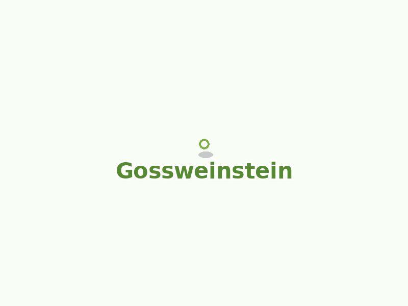 Karte von Gossweinstein