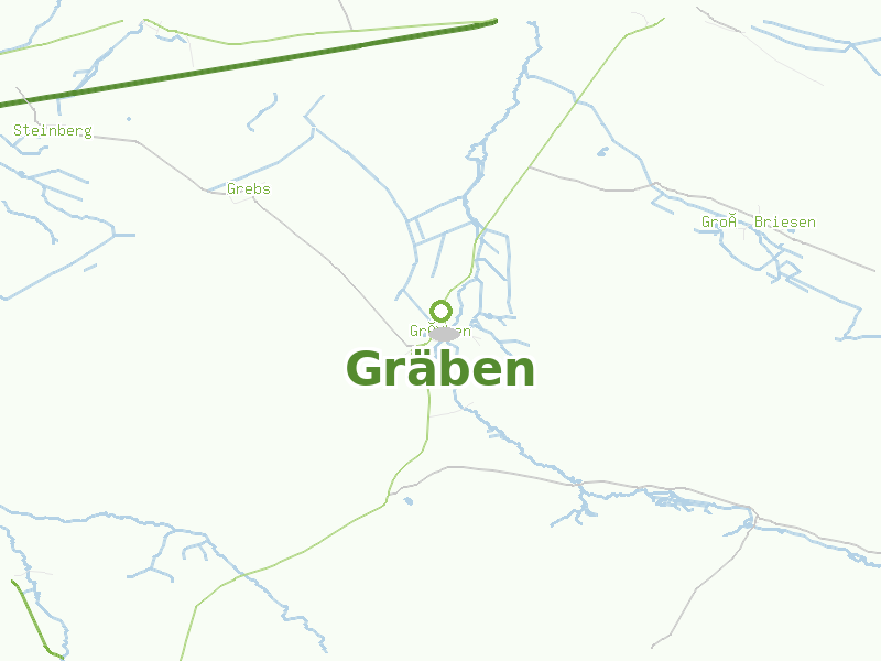 Karte von Gräben
