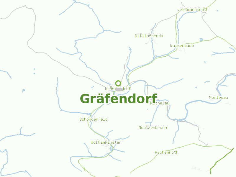 Karte von Gräfendorf