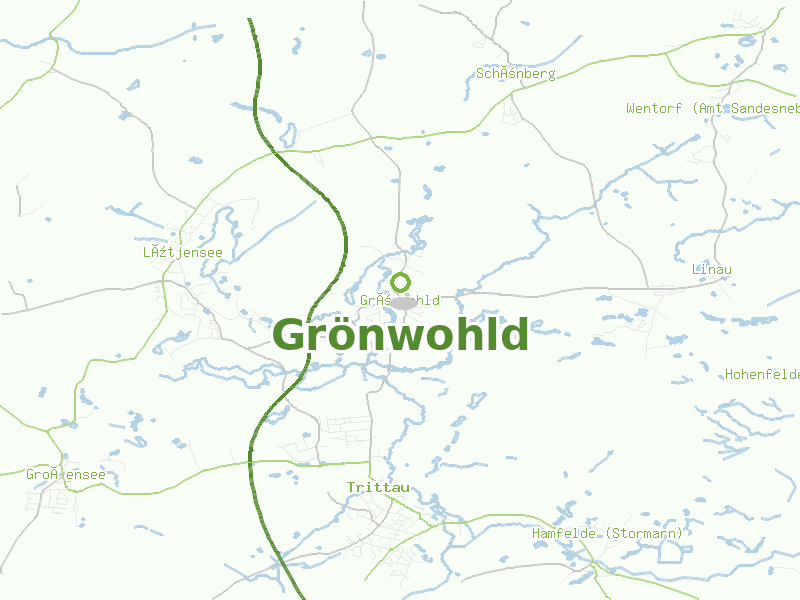 Karte von Grönwohld