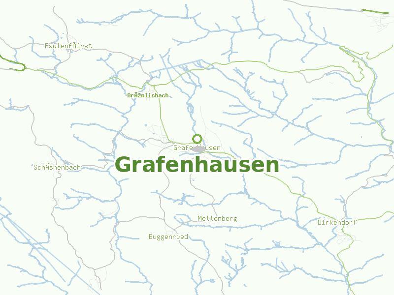Karte von Grafenhausen