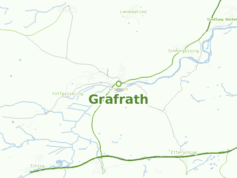 Karte von Grafrath