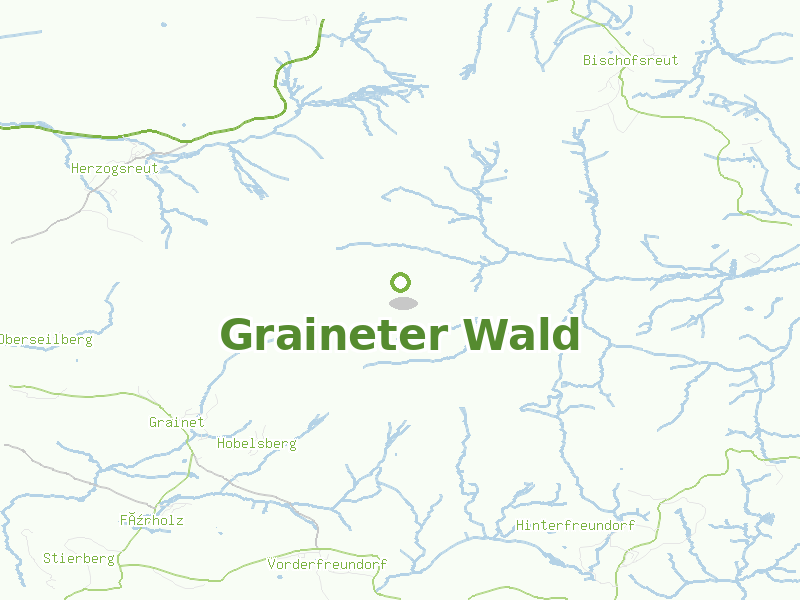 Karte von Graineter Wald