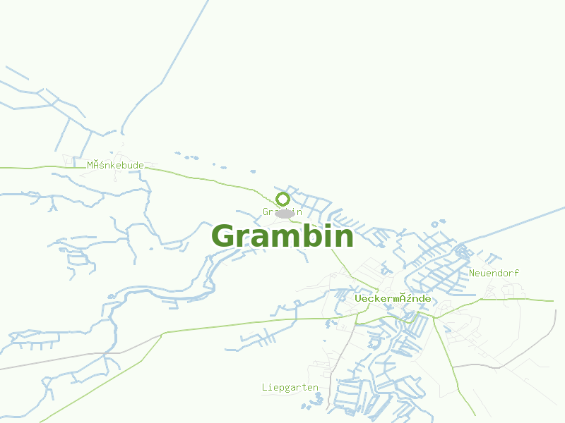 Karte von Grambin