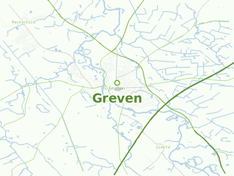 Karte von Greven