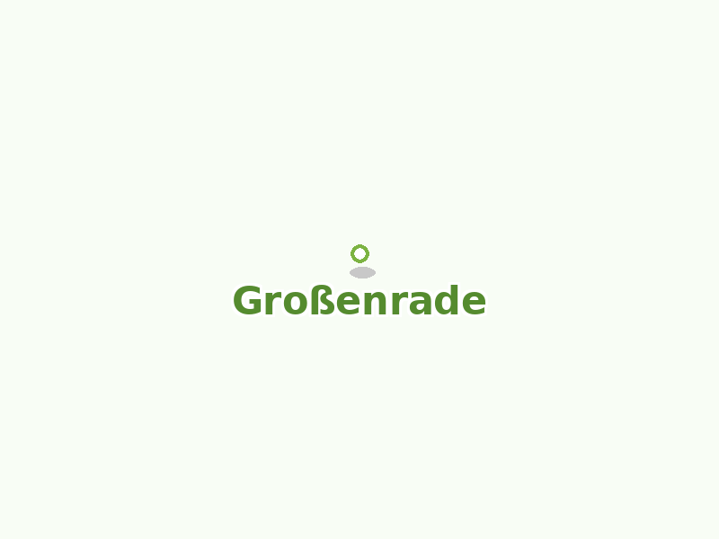 Karte von Großenrade