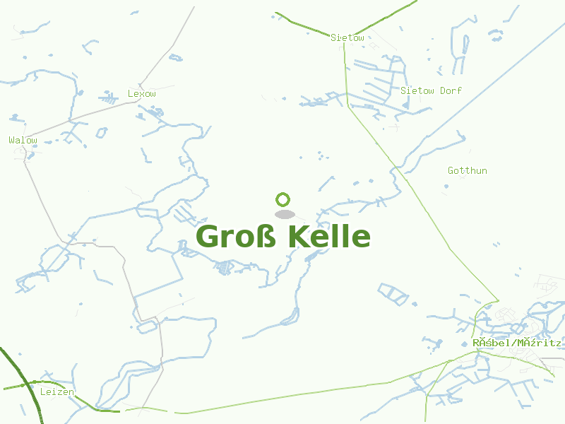 Karte von Groß Kelle