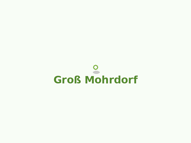 Karte von Groß Mohrdorf