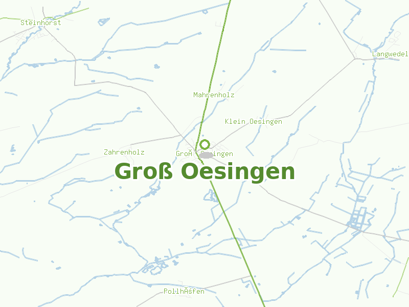 Karte von Groß Oesingen
