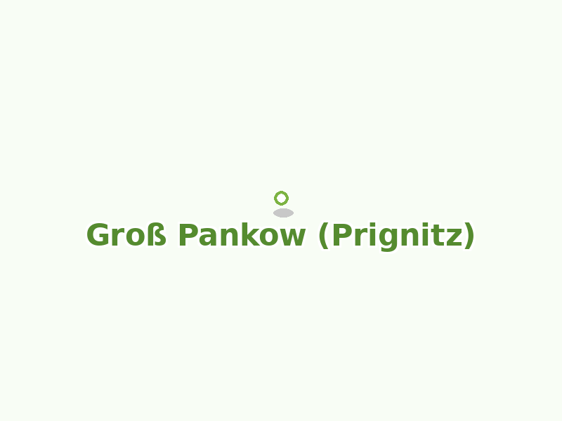 Karte von Groß Pankow (Prignitz)