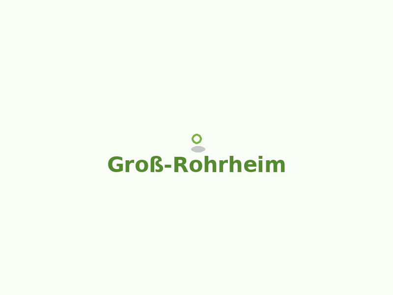 Karte von Groß-Rohrheim