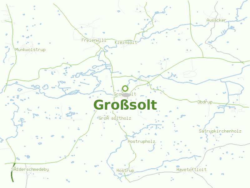 Karte von Großsolt