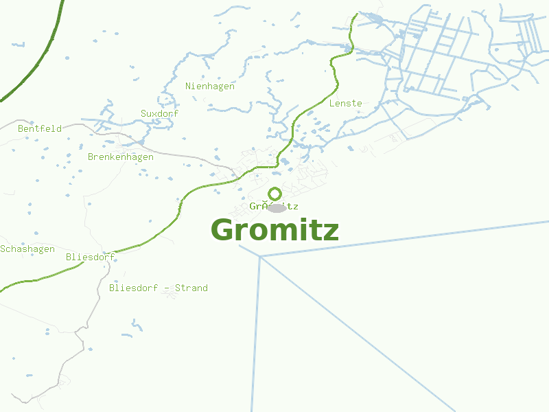 Karte von Gromitz