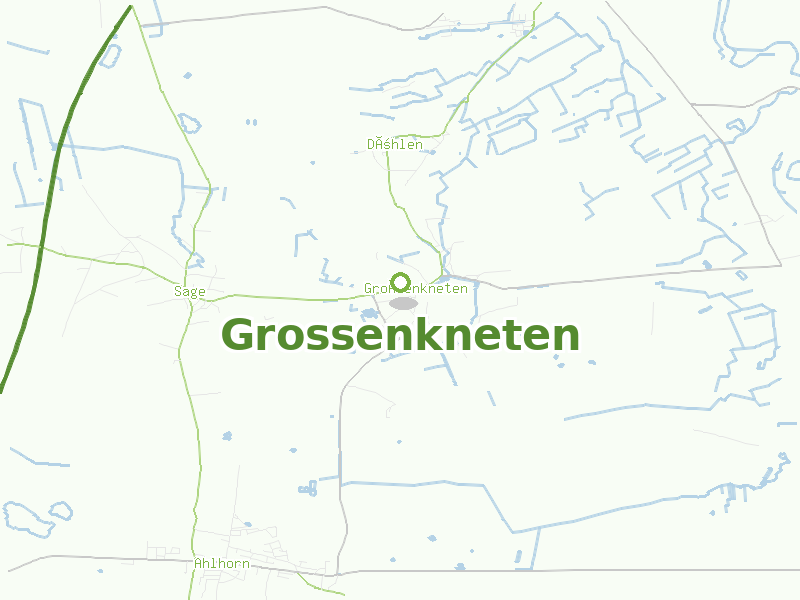 Karte von Grossenkneten