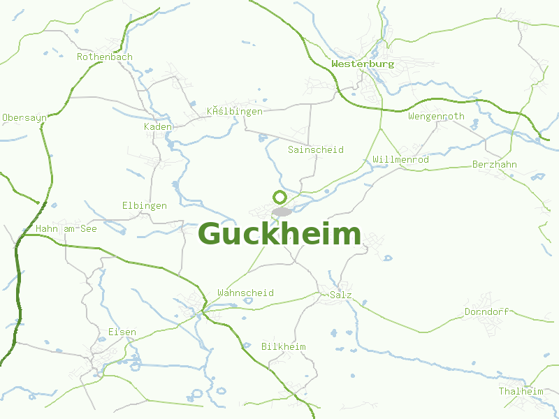 Karte von Guckheim